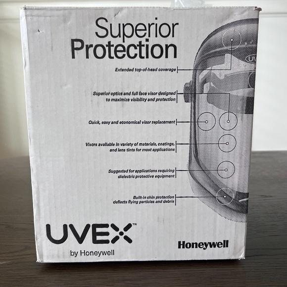 The Uvex Bionic Face Shield S8500 by Honeywell - BRAND NEW IN BOX - Picture 6 of 7